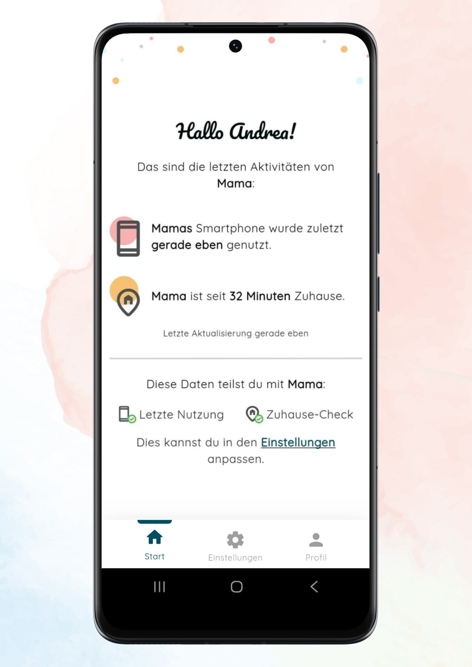 elderli Mock Up - Start